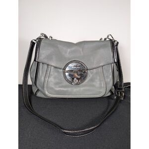 Michael Kors Gray Leather Trim Bag